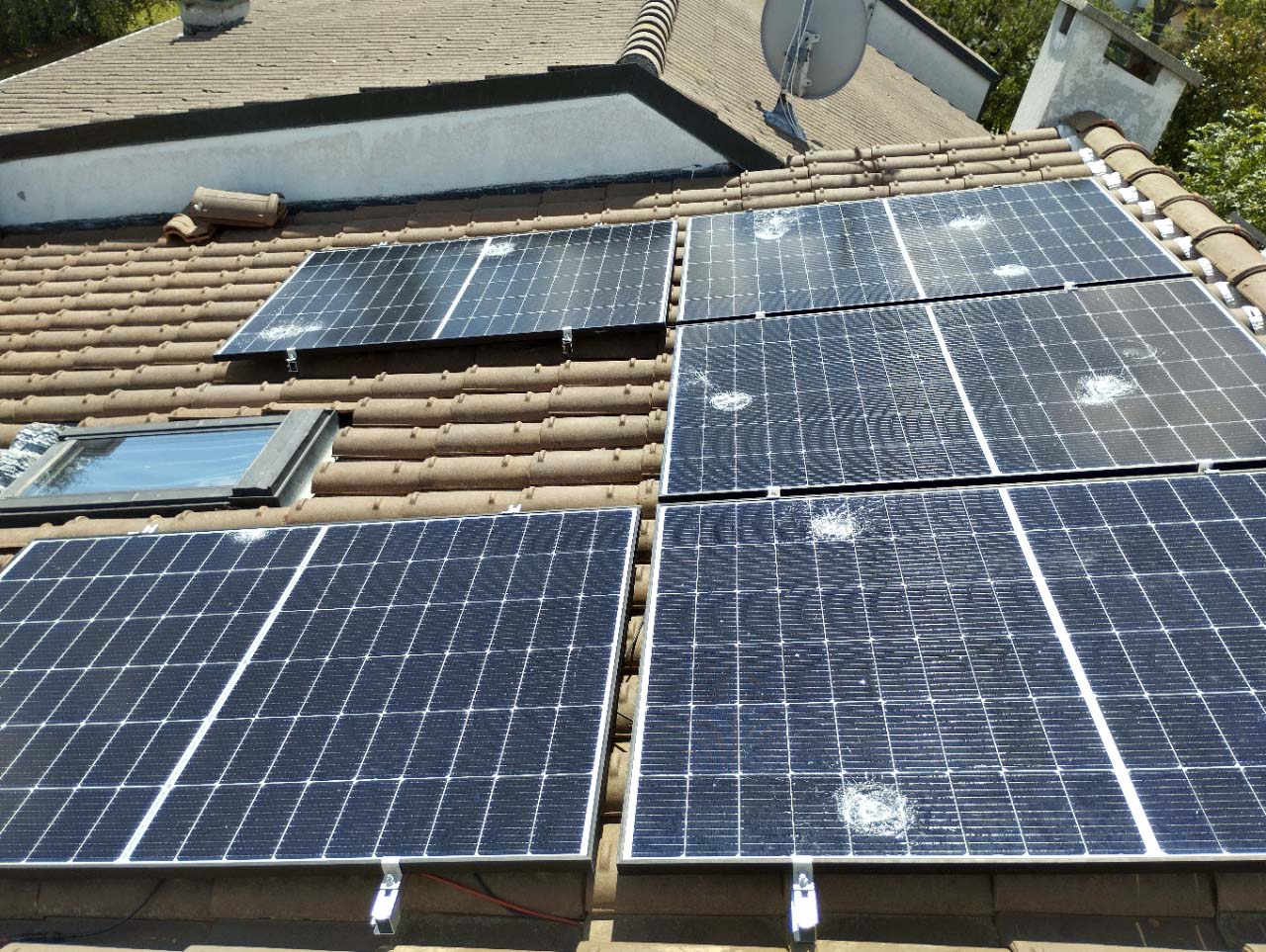 pannelli fotovoltaici grandine villa impianti cislago varese