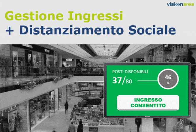 DISPOSITIVI PER LA GESTIONE DEGLI INGRESSI E  LA SOCIAL DISTANCE