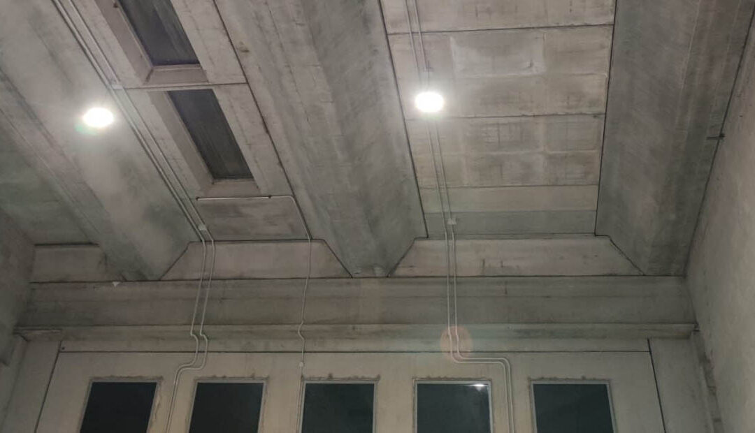 Illuminazione a LED di un capannone a Fagnano Olona, Varese