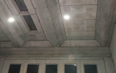 Illuminazione a LED di un capannone a Fagnano Olona, Varese